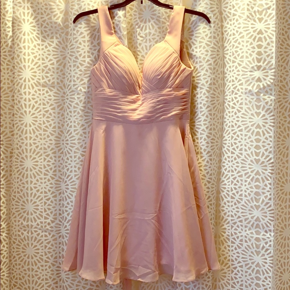 NWT Blush Bridesmaid Dress